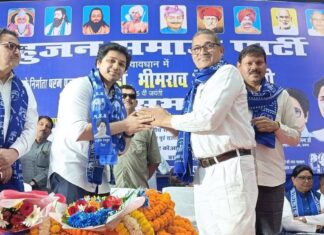 भारत रत्न डॉ. भीमराव आंबेडकर की जयंती पर छत्तीसगढ़ की राजधानी रायपुर में बहुजन समाज पार्टी का भव्य कार्यक्रम ।