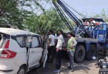 रतलाम में एक्सप्रेस-वे पर दो सड़क हादसे, 4 की मौत; 8 घायल
