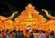 बंगाल की दुर्गा पूजा पर सियासत गरमाई, 3000 पंडालों से एक तक पहुंचने के दावे पर BJP का हमला