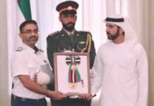 भारतीय पायलट स्मित मछार की बहादुरी को UAE का सलाम, हमले में घायल होने के बाद भी बचाव में जुटे रहे; क्रू भी सम्मानित
