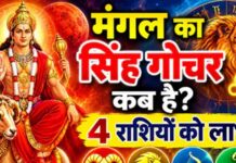 मंगल गोचर 2026: मेष समेत 4 राशियों की चमकेगी किस्मत, धन लाभ के योग