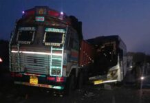 रायपुर-बिलासपुर मार्ग पर मौत का मंजर, बस-ट्रक की टक्कर में 5 की जान गई, 14 घायल