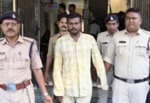 चरित्र पर शक में पत्नी की बेरहमी से हत्या, रातभर घर में रहा आरोपी, सुबह पहुंचा पुलिस के पास